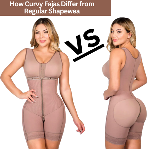How Curvy Fajas Differ from Regular Shapewear
