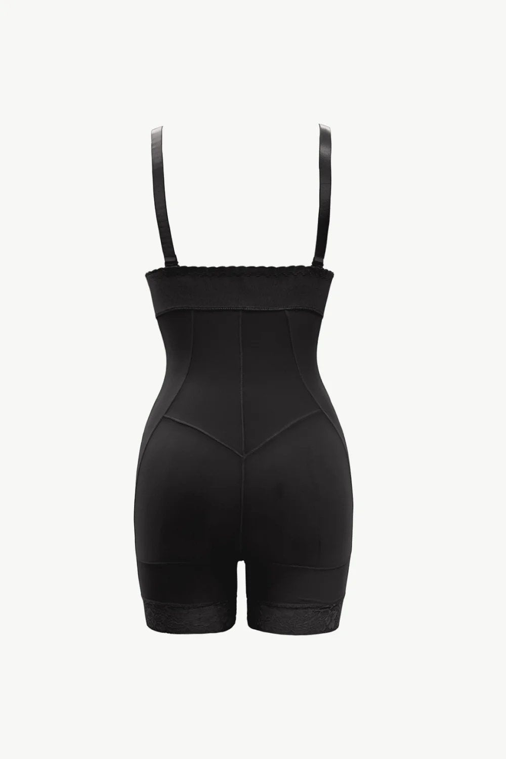 Latex waist trainer faja for a sculpted and defined silhouette.
