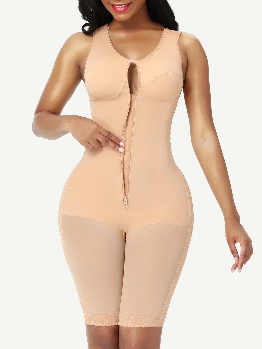 Seamless faja for a discreet and smooth undergarment experience.