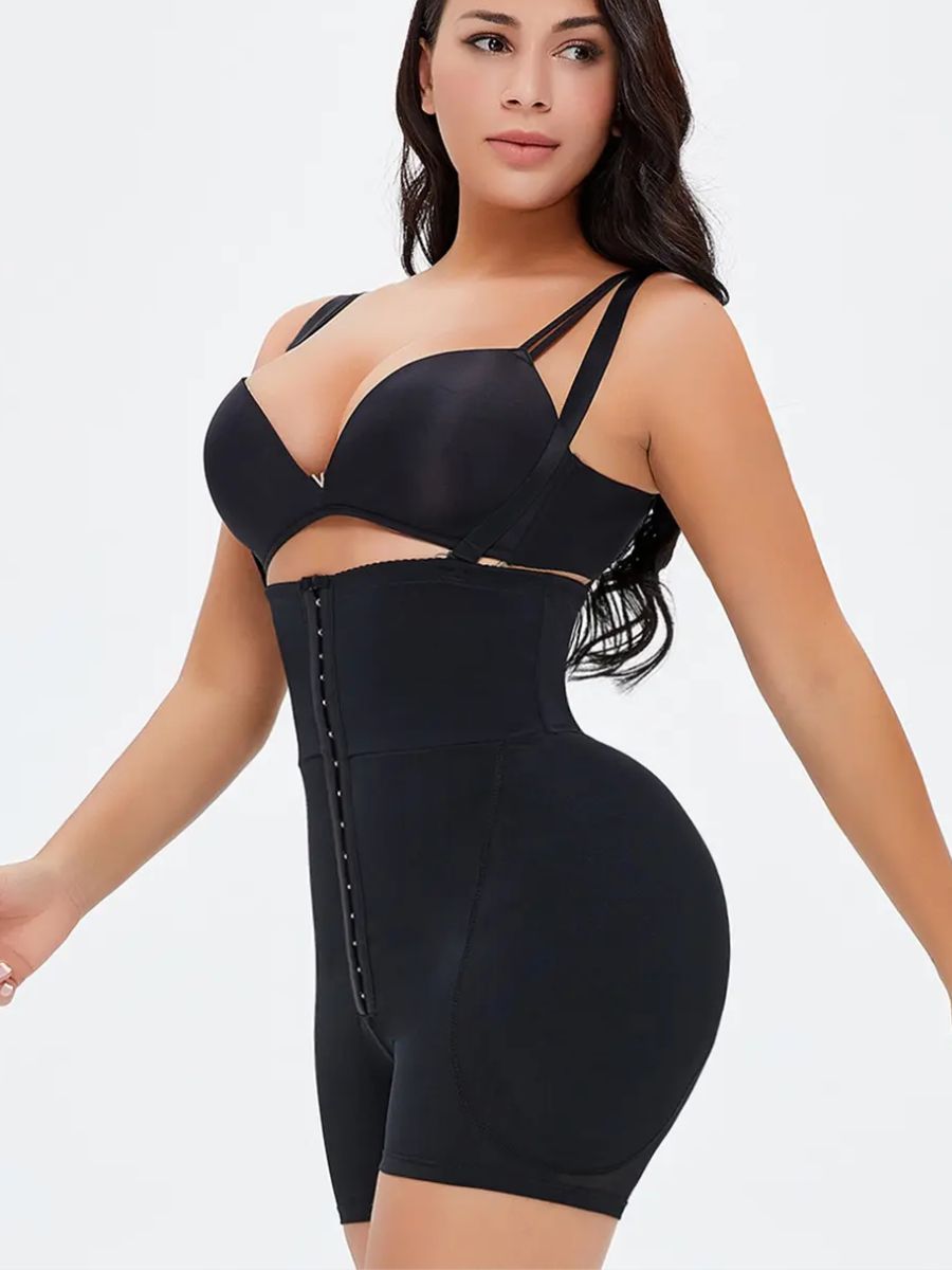 Bodysuit for Shaping Under-Bust with Hook-and-Eye