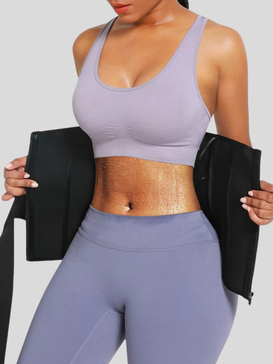 2-In-1 Neoprene Waist Trainer with Bandage Wrap