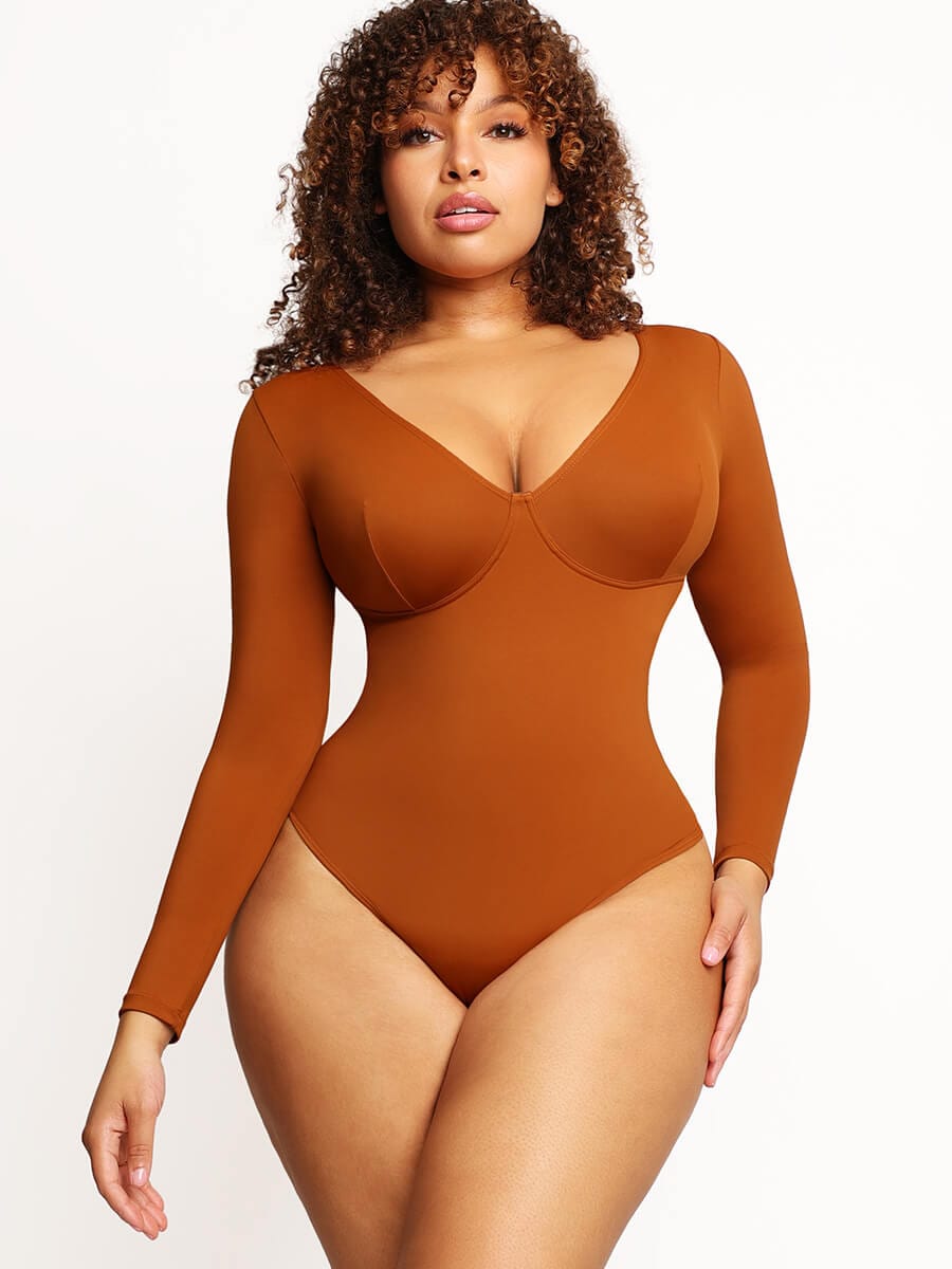 Caramel Bodysuit For Women