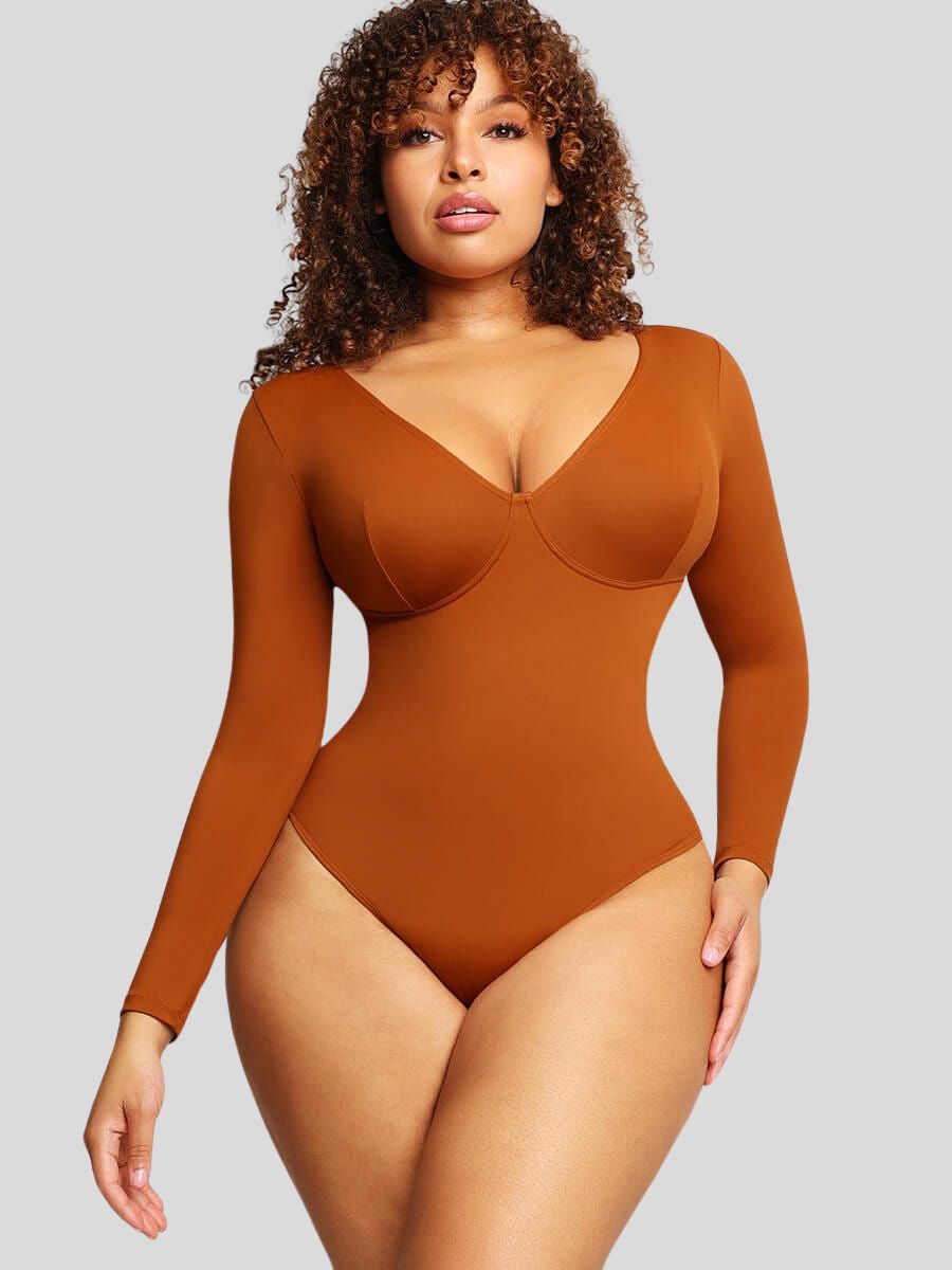 Long-Sleeve-V-Neck-bodysuit