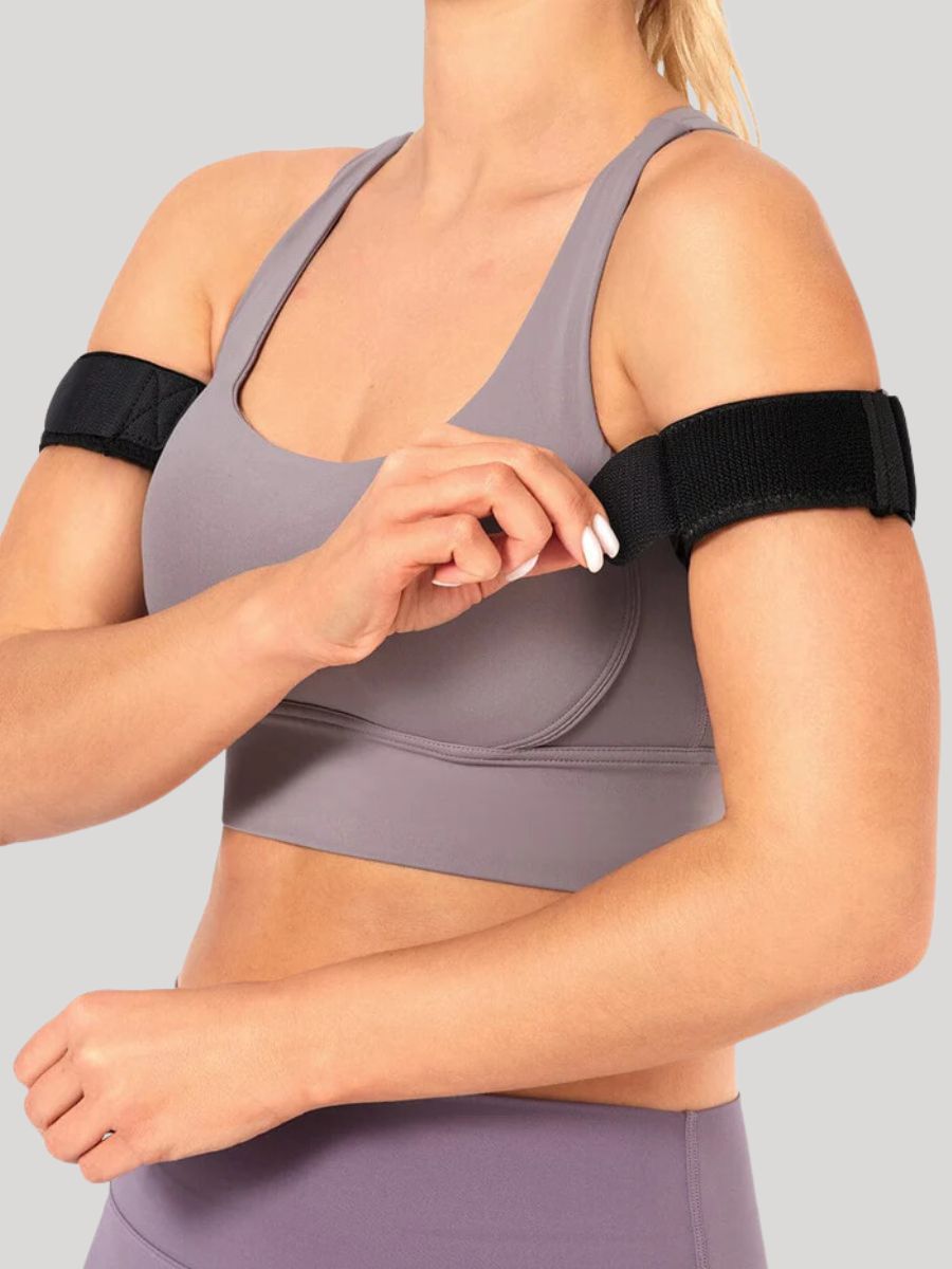 Arm Blood Flow Restriction Band for Enhanced Muscle Growth