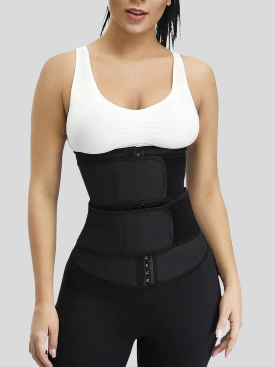 Plus Size Latex Waist Trainer with Steel Bones