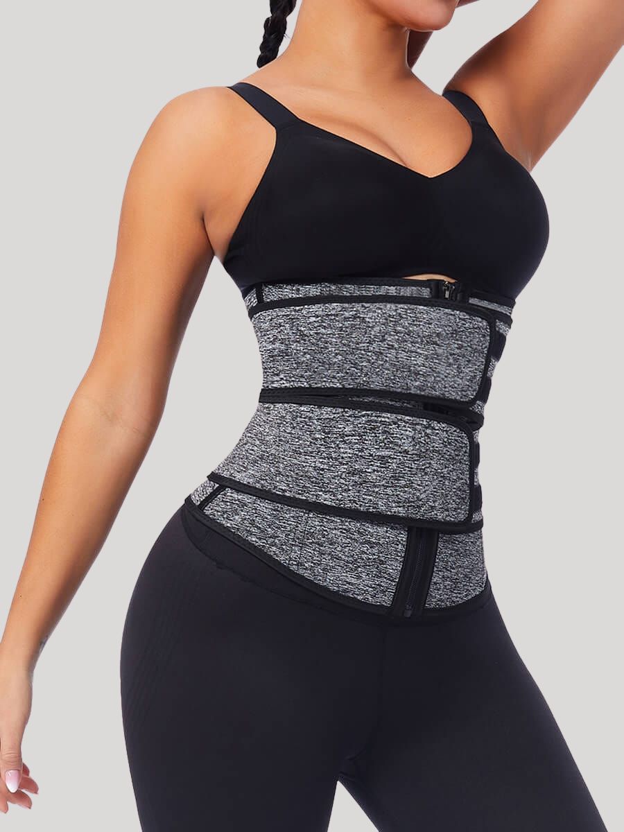 Dark Gray Neoprene Waist Cincher 