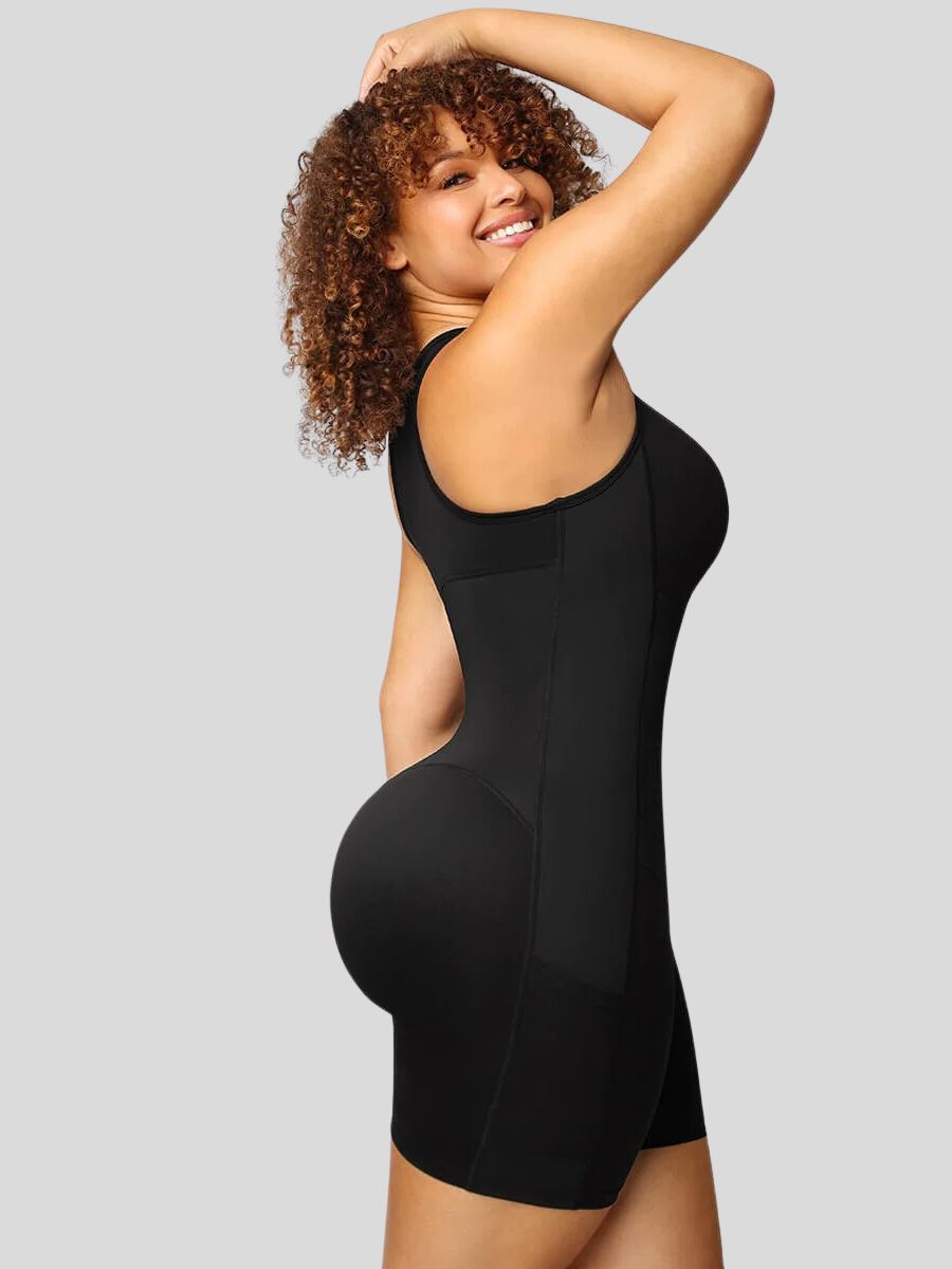 Athletic Bodyshaper with Pockets for Active Comfort Side view