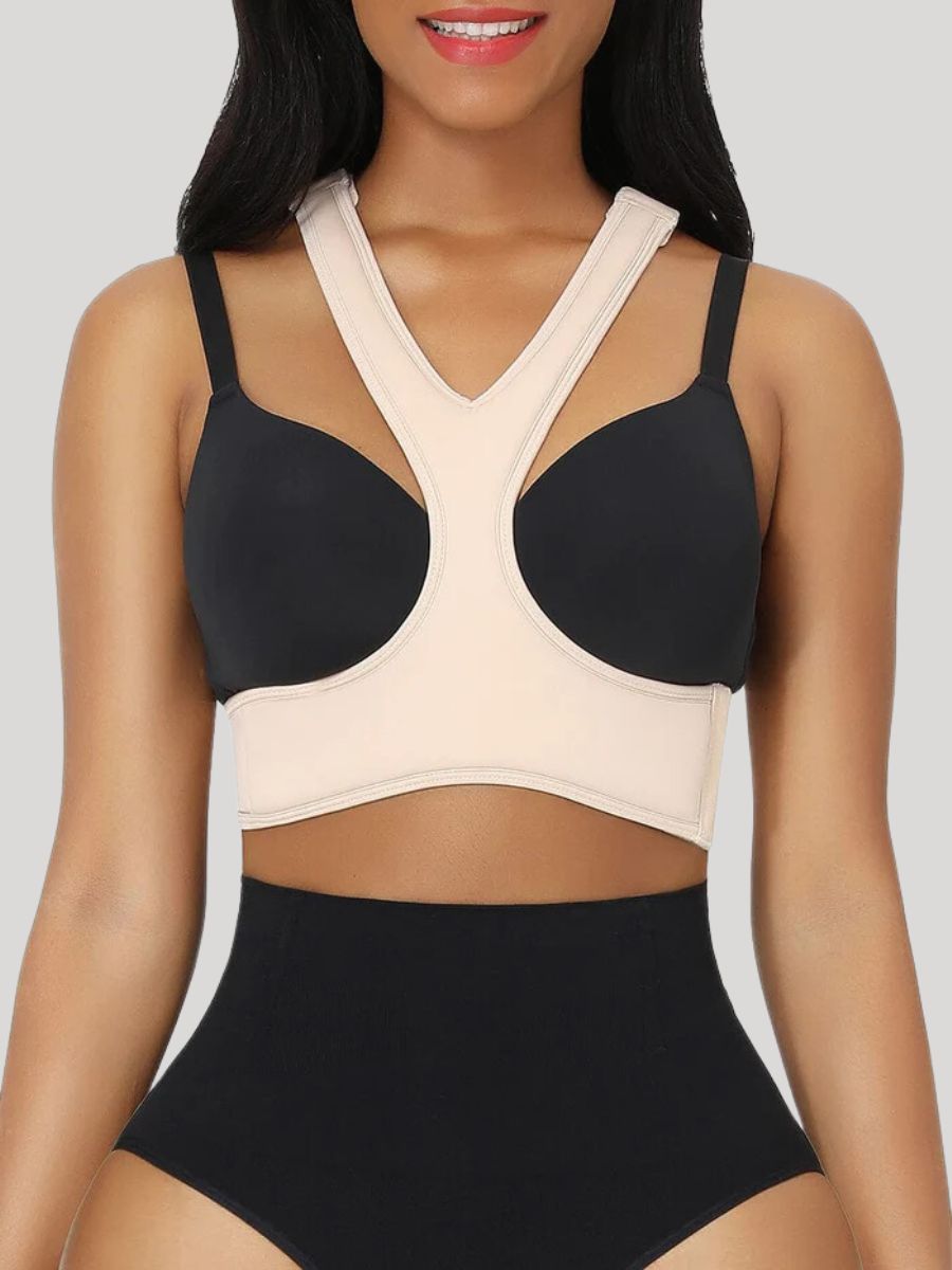 Anti-Wrinkle Bra X-Shaped Sponge Versatile Item Light skin